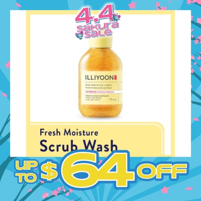 ILLIYOON - Fresh Moisture Scrub Wash 400ml