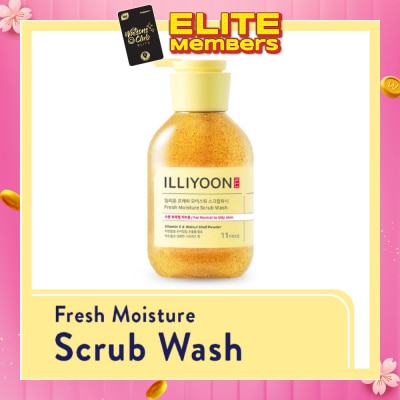 ILLIYOON Fresh Moisture Scrub Wash 400ml