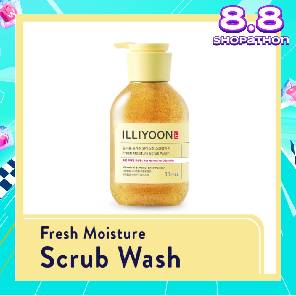 Fresh Moisture Scrub Wash 400ml