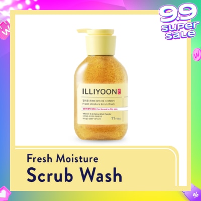 ILLIYOON Fresh Moisture Scrub Wash 400ml
