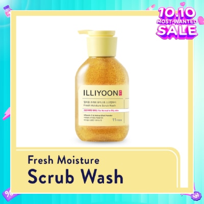 ILLIYOON Fresh Moisture Scrub Wash 400ml