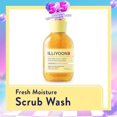 ILLIYOON - Fresh Moisture Scrub Wash 400ml