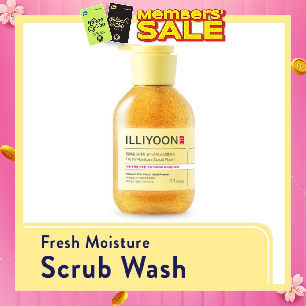 Fresh Moisture Scrub Wash 400ml