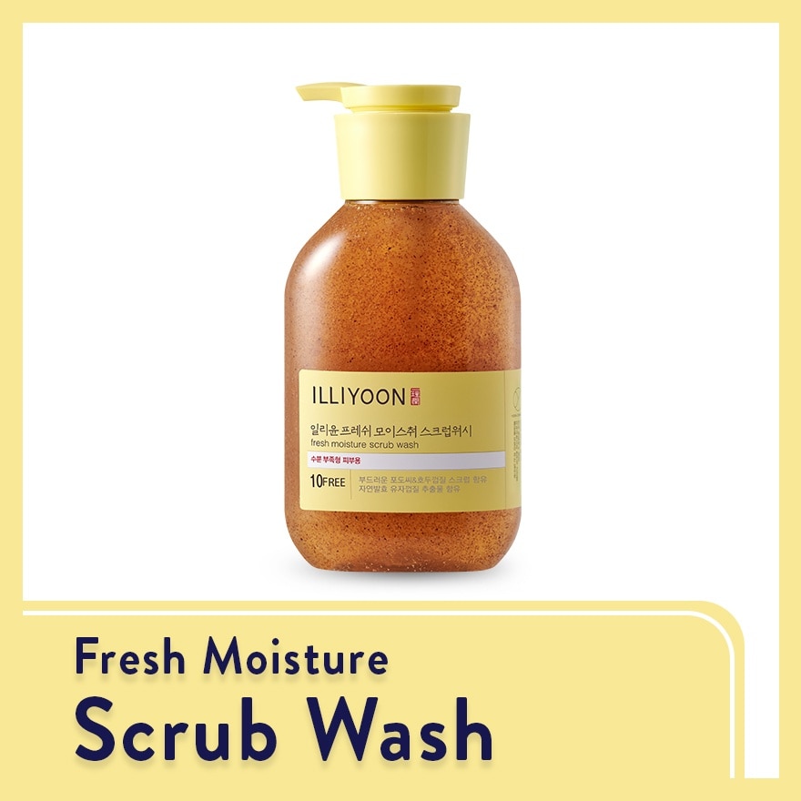 Fresh Moisture Scrub Wash 400ml