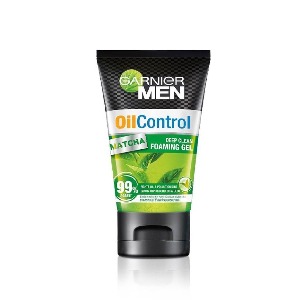 MEN Oil Control Matcha Deep Clean Foaming Gel (Oil Control) 100ml