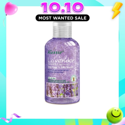 KUSTIE Lavender Shower And Bath Gel 100ml image