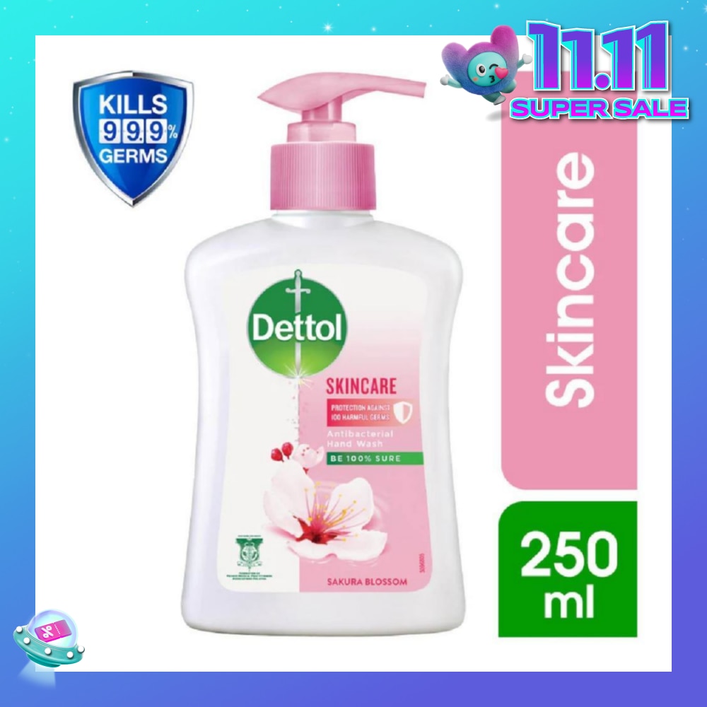 Anti-Bacterial Liquid Hand Wash Skincare (Kills 99.9% Germs) 250ml