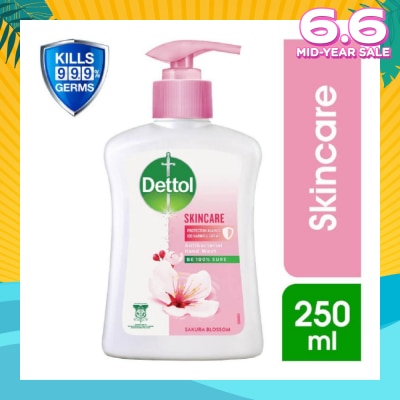 DETTOL Anti-Bacterial Liquid Hand Wash Skincare (Kills 99.9% Germs) 250ml
