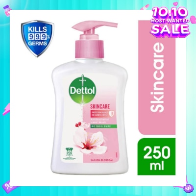 DETTOL Anti-Bacterial Liquid Hand Wash Skincare (Kills 99.9% Germs) 250ml