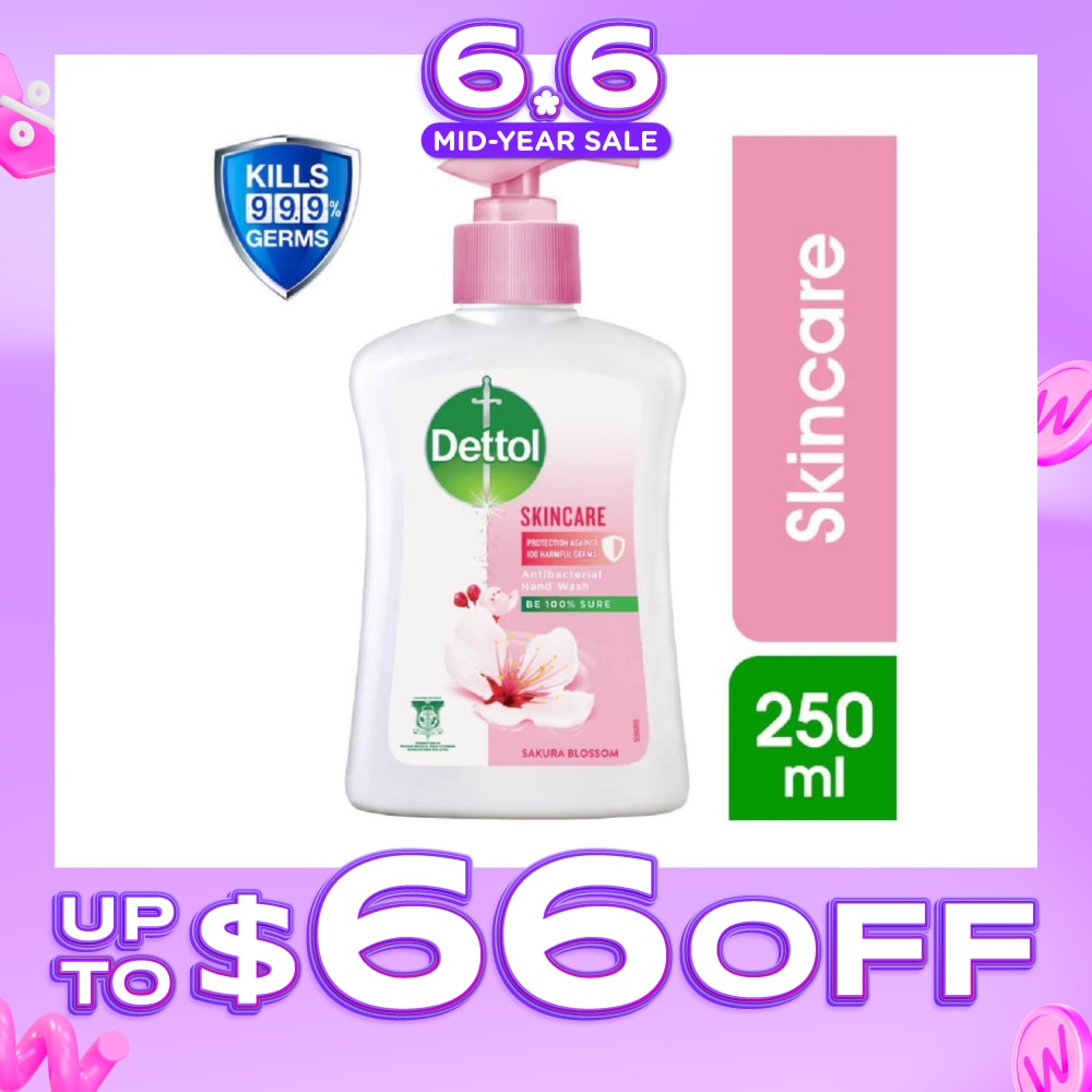 Anti-Bacterial Liquid Hand Wash Skincare (Kills 99.9% Germs) 250ml