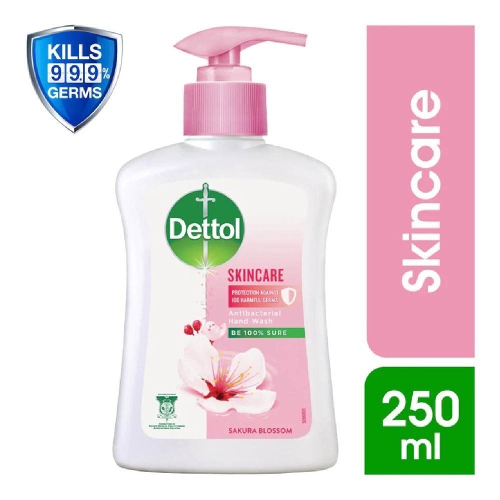 Anti-Bacterial Liquid Hand Wash Skincare (Kills 99.9% Germs) 250ml