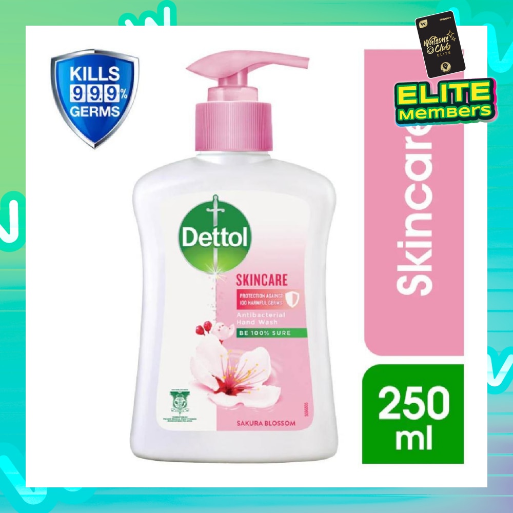 Anti-Bacterial Liquid Hand Wash Skincare (Kills 99.9% Germs) 250ml