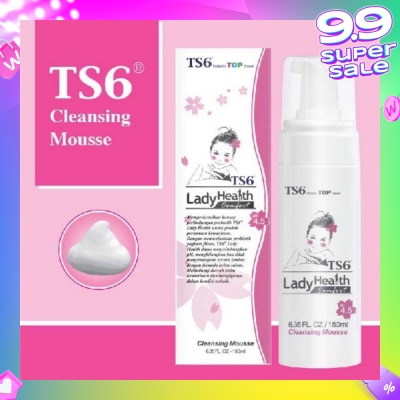 TS6 LADYHEALTH Cleansing  Mousse 180ml