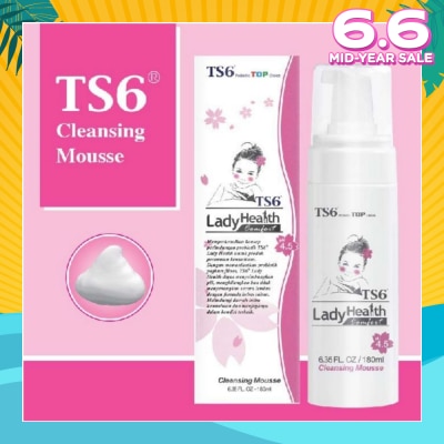 TS6 LADYHEALTH Cleansing  Mousse 180ml