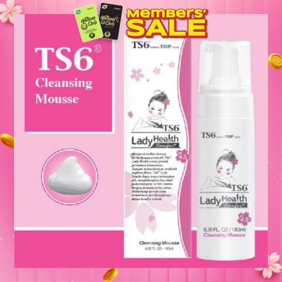 TS6 LADYHEALTH Cleansing  Mousse 180ml