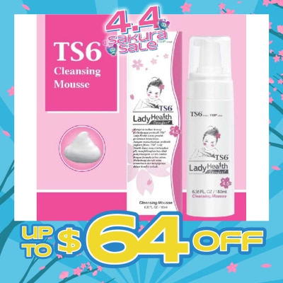 TS6 LADYHEALTH - Cleansing  Mousse 180ml