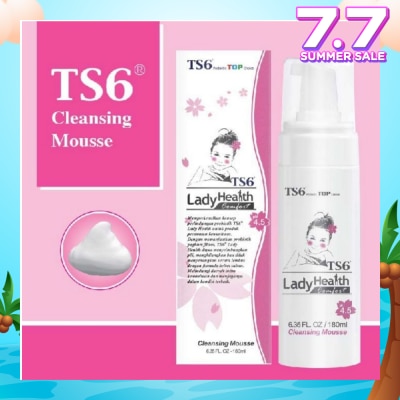 TS6 LADYHEALTH Cleansing  Mousse 180ml