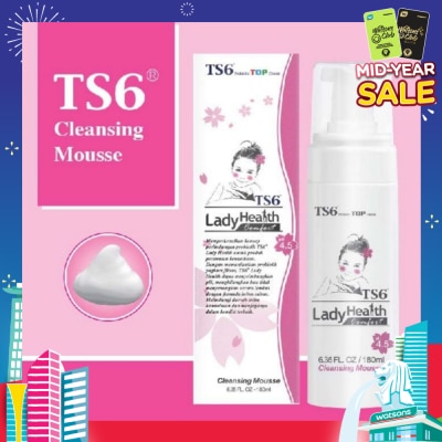TS6 LADYHEALTH Cleansing  Mousse 180ml