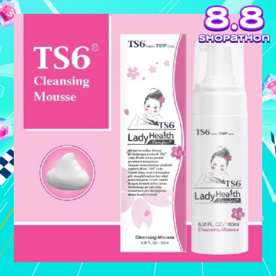 TS6 LADYHEALTH Cleansing  Mousse 180ml