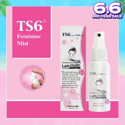 TS6 LADYHEALTH Feminine Mist 40ml