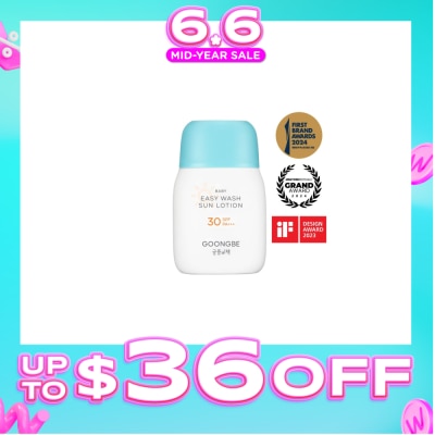 GOONGBE - Baby Easy Wash Sun Lotion SPF30 PA+++ 60g (Expiry: Mar`2027)