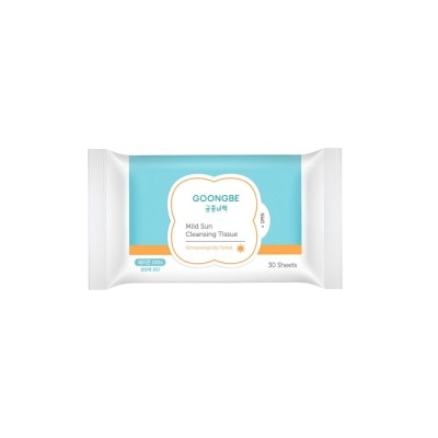 GOONGBE Mild Sun Cleansing Tissue Sheet 30s