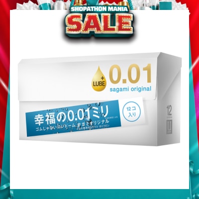 SAGAMI - Original 0.01mm Condom 12s