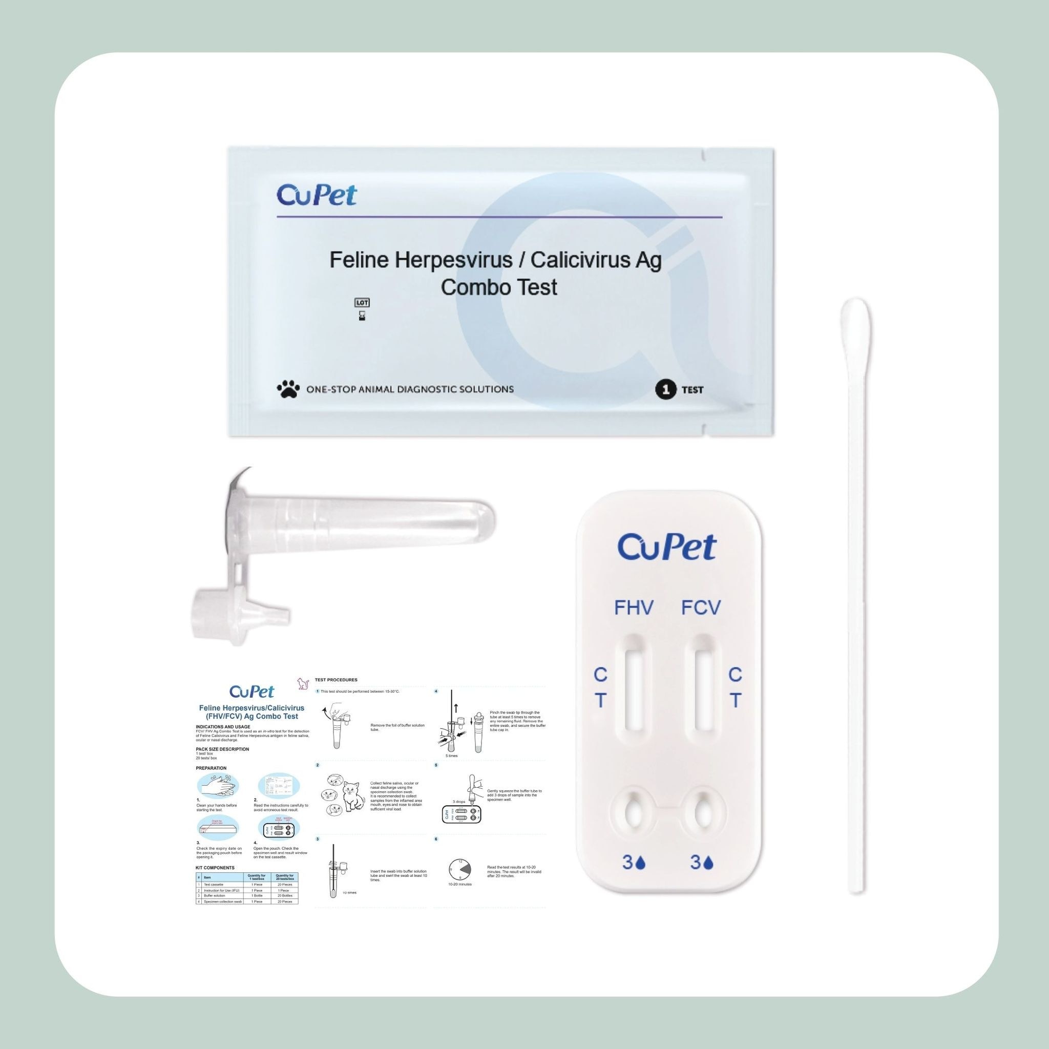 FHV / FCV Ag Combo Test 1s