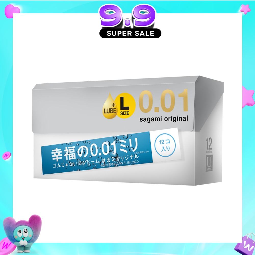 Original 0.01mm L-Size Extra Lubricated Condom 12s image
