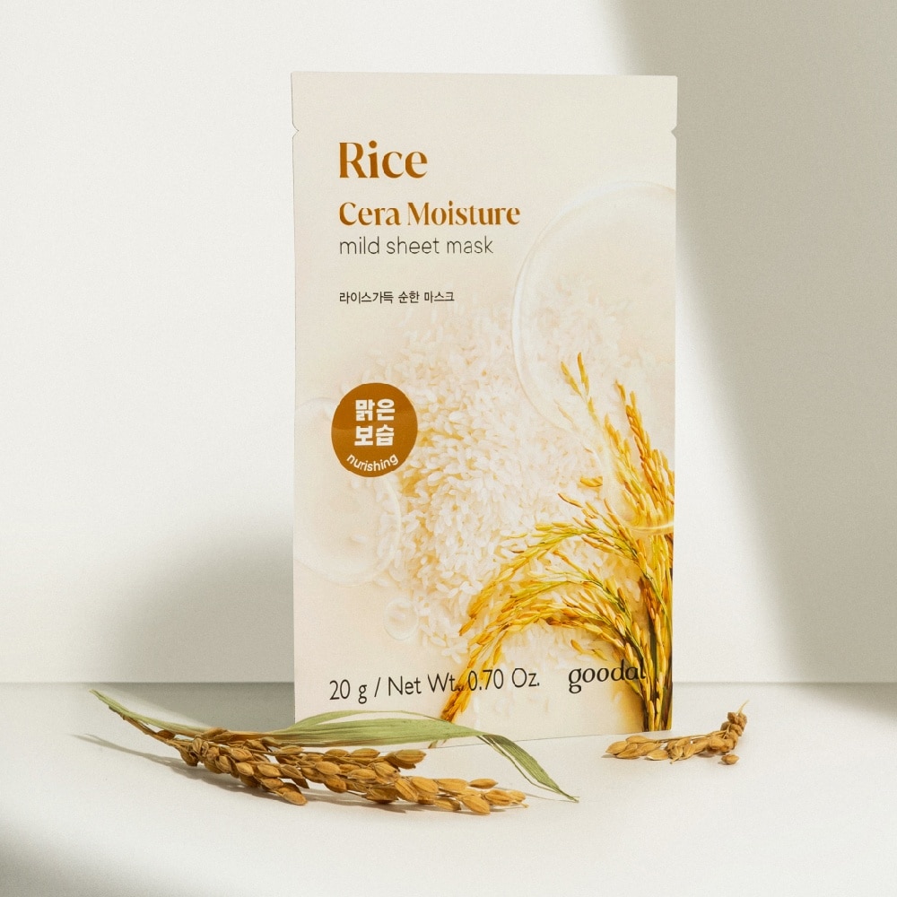 Rice Cera Moisture Mild Sheet Mask 1s