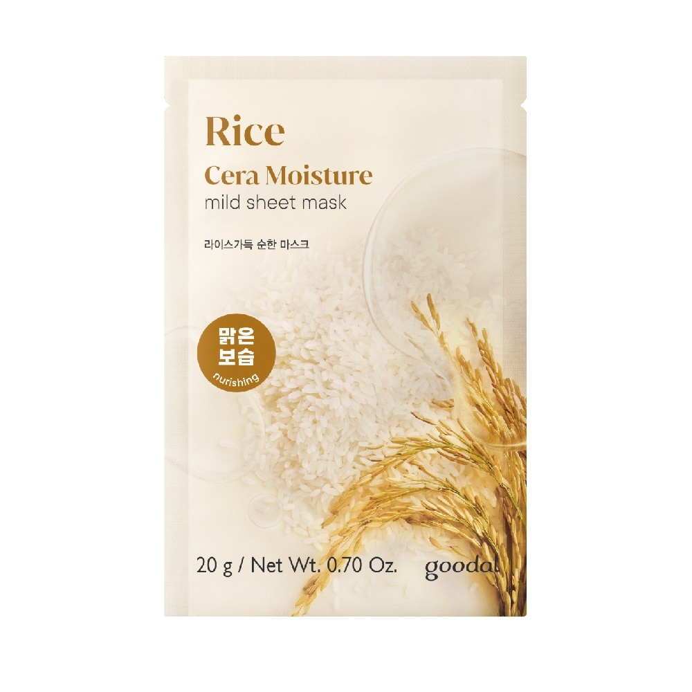 Rice Cera Moisture Mild Sheet Mask 1s