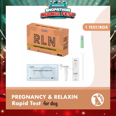 CUPETS - Canine Pregnancy & Relaxin (RLN) Test 1s (Expiry: Apr`2027)