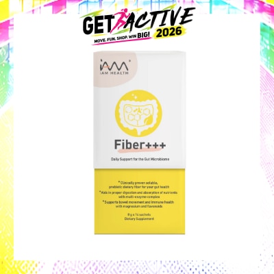 IAM HEALTH - Fiber+++ Daily Support For The Gut Microbiome 8g x 14s image