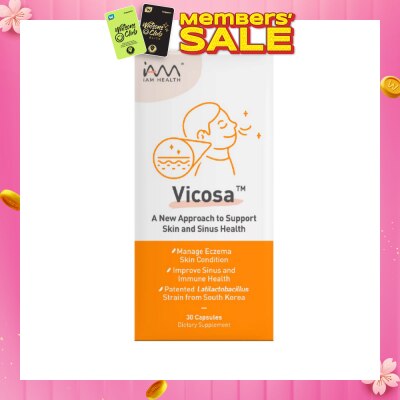 IAM HEALTH Vicosa™ Skin And Sinus Health Support 30 Capsule
