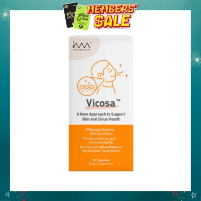 IAM HEALTH - Vicosa™ Skin And Sinus Health Support 30 Capsule