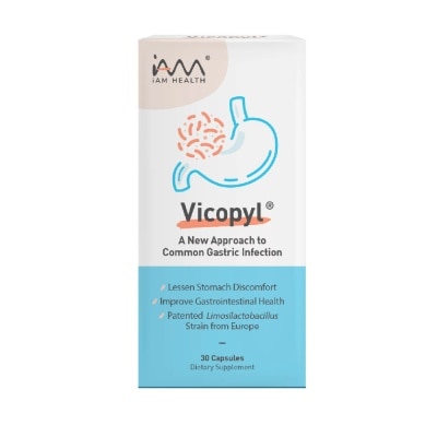 IAM HEALTH Vicopyl® For Common Gastric Infection 30 Capsule