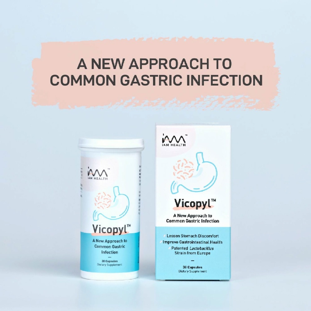 Vicopyl® For Common Gastric Infection 30 Capsule