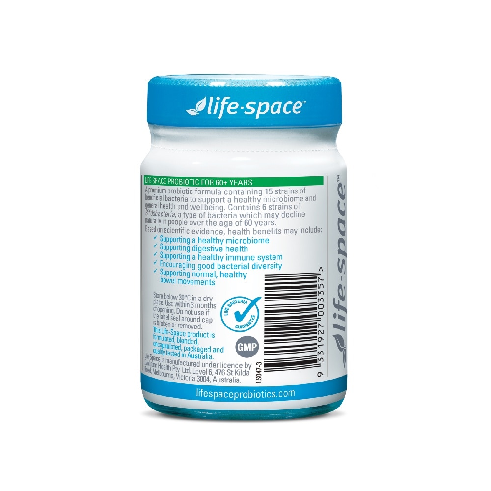 Probiotic For 60+ Years 30 Billion CFU Capsule 60s