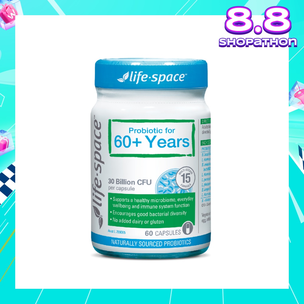 Probiotic For 60+ Years 30 Billion CFU Capsule 60s
