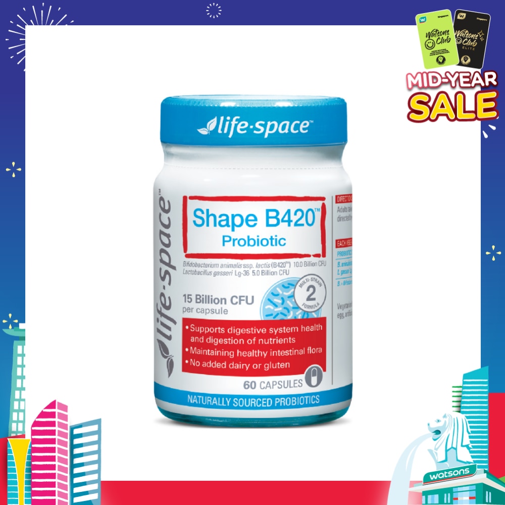 Shape B420 Probiotic 15 Billion CFU Capsule 60s