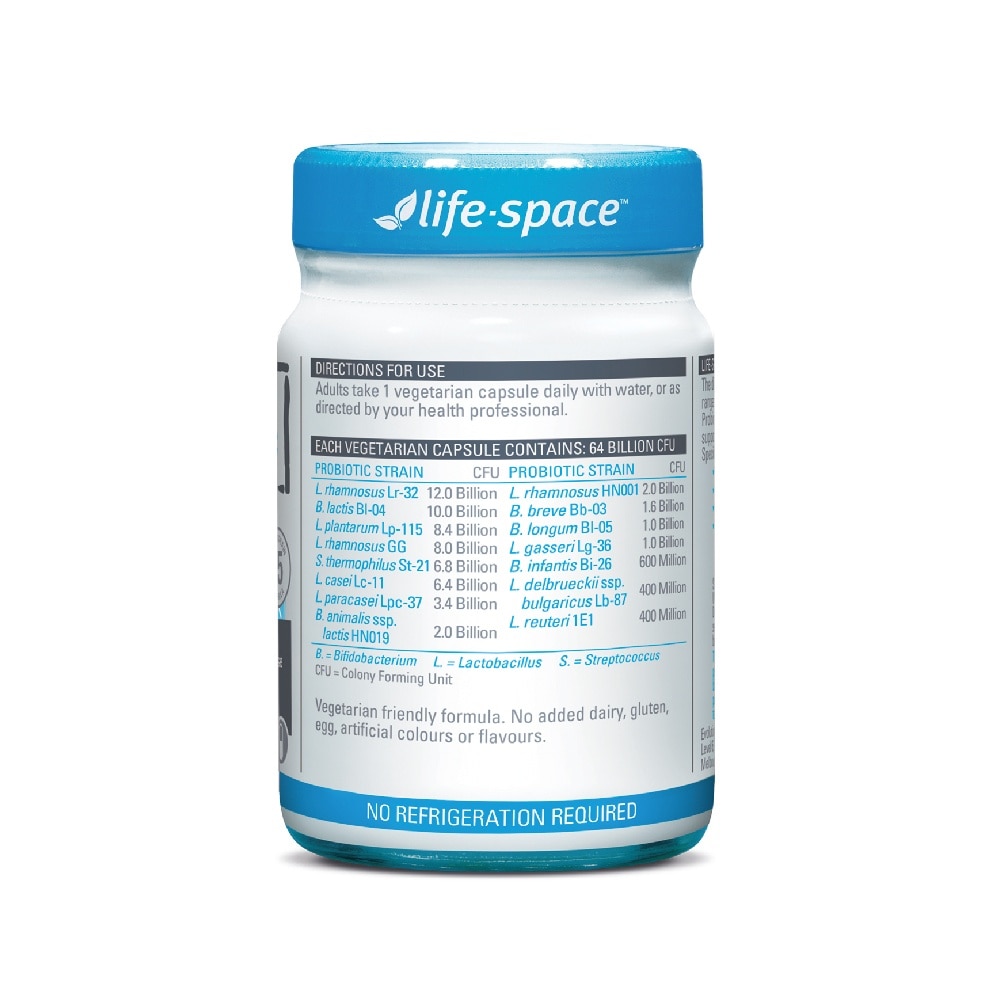 Double Strength Probiotic 64 Billion CFU Hard Capsule 60s