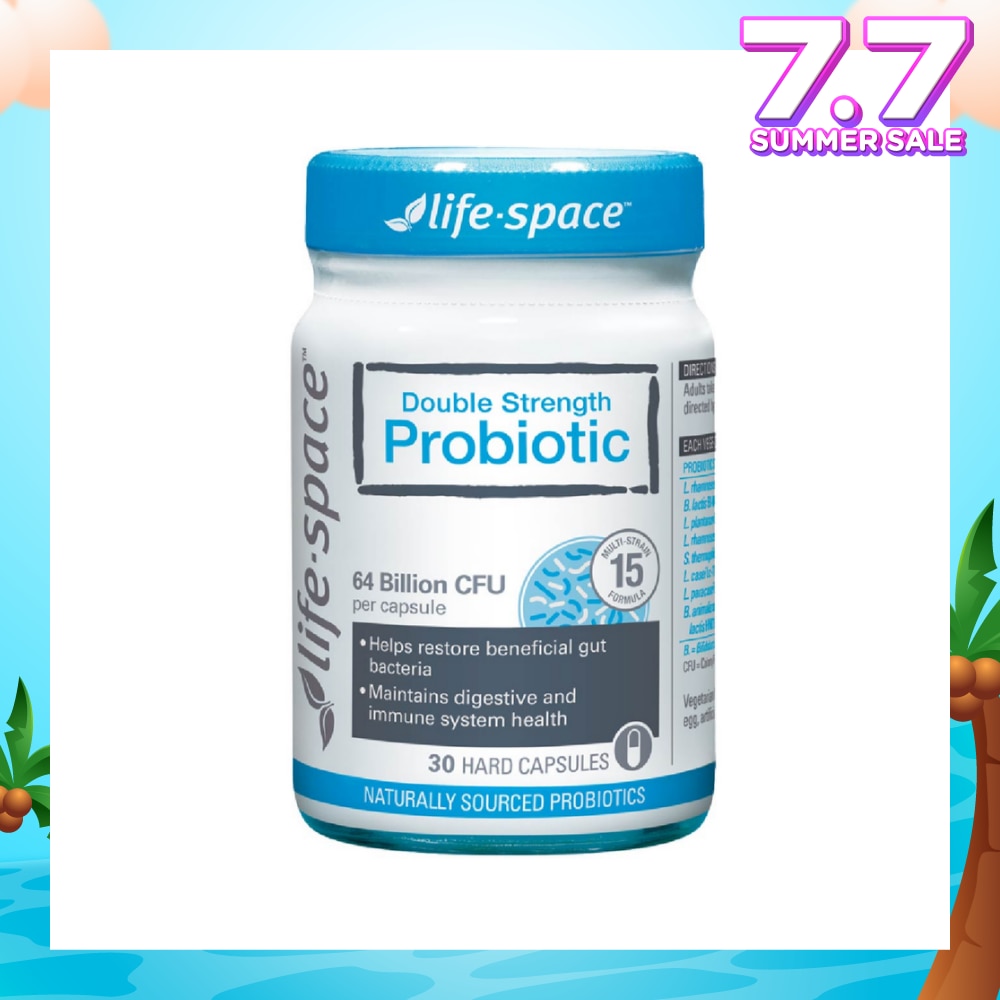 Double Strength Probiotic 64 Billion CFU Hard Capsule 30s