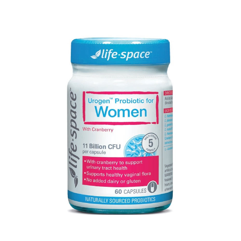 Urogen Probiotic For Women With Cranberry 11 Billion CFU Capsule 60s