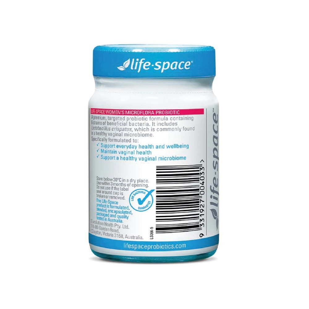 Women's Microflora Probiotic 6.3 Billion CFU Hard Capsule 60s