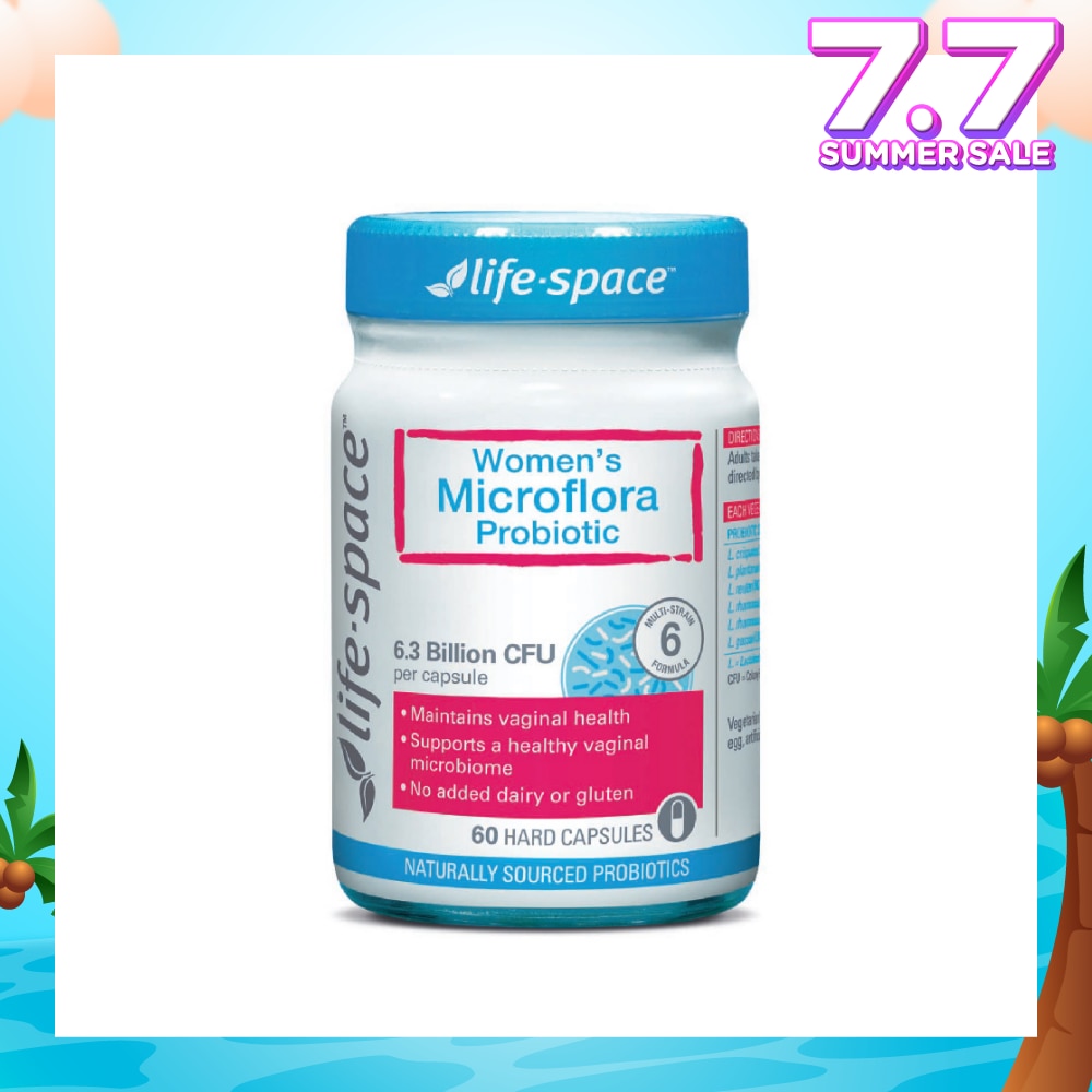 Women's Microflora Probiotic 6.3 Billion CFU Hard Capsule 60s