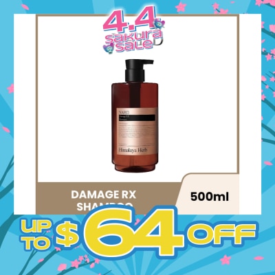 NARD - Damage RX Shampoo 500ml (Expiry: Sep`2026)