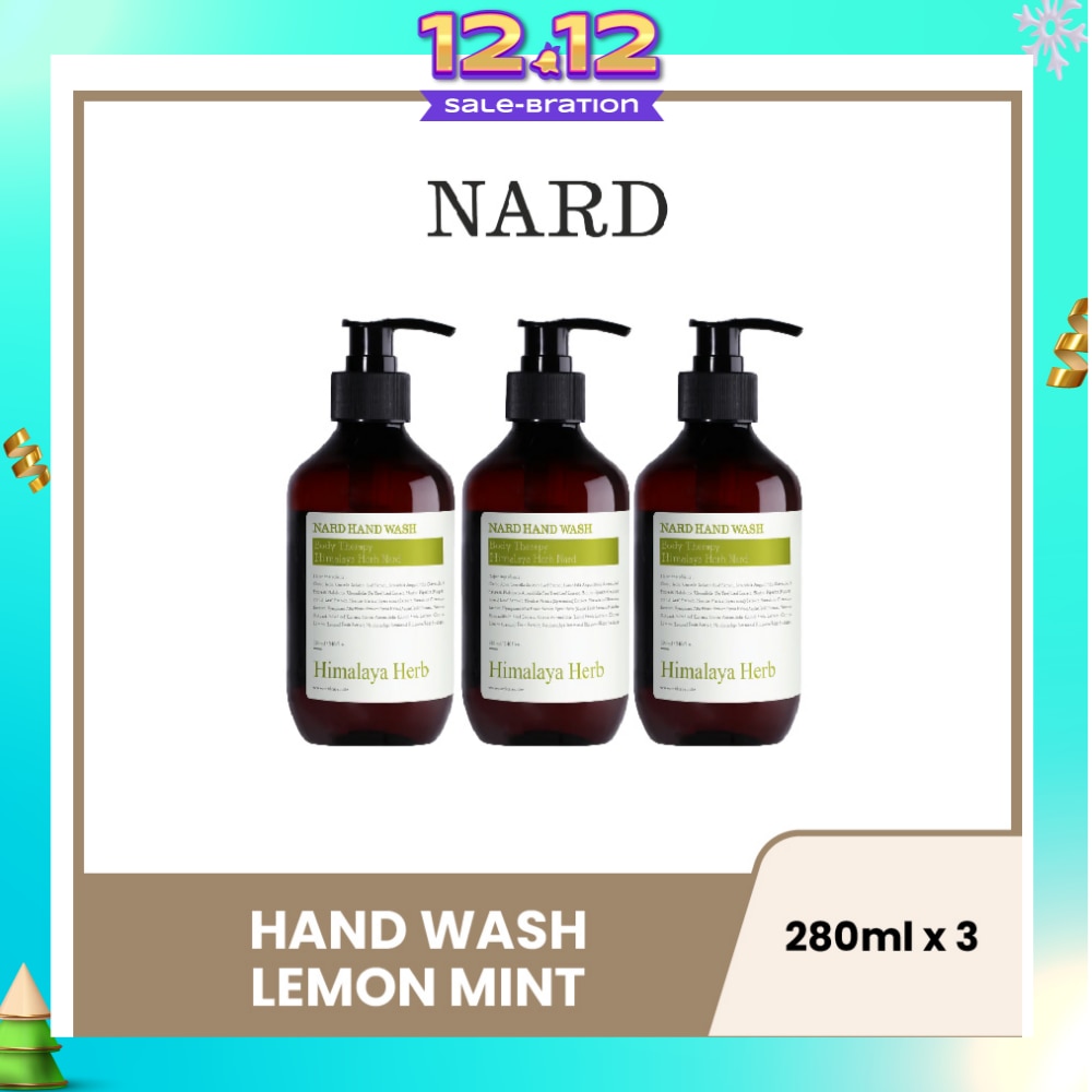 Hand Wash Lemon Mint 280ml x 3s