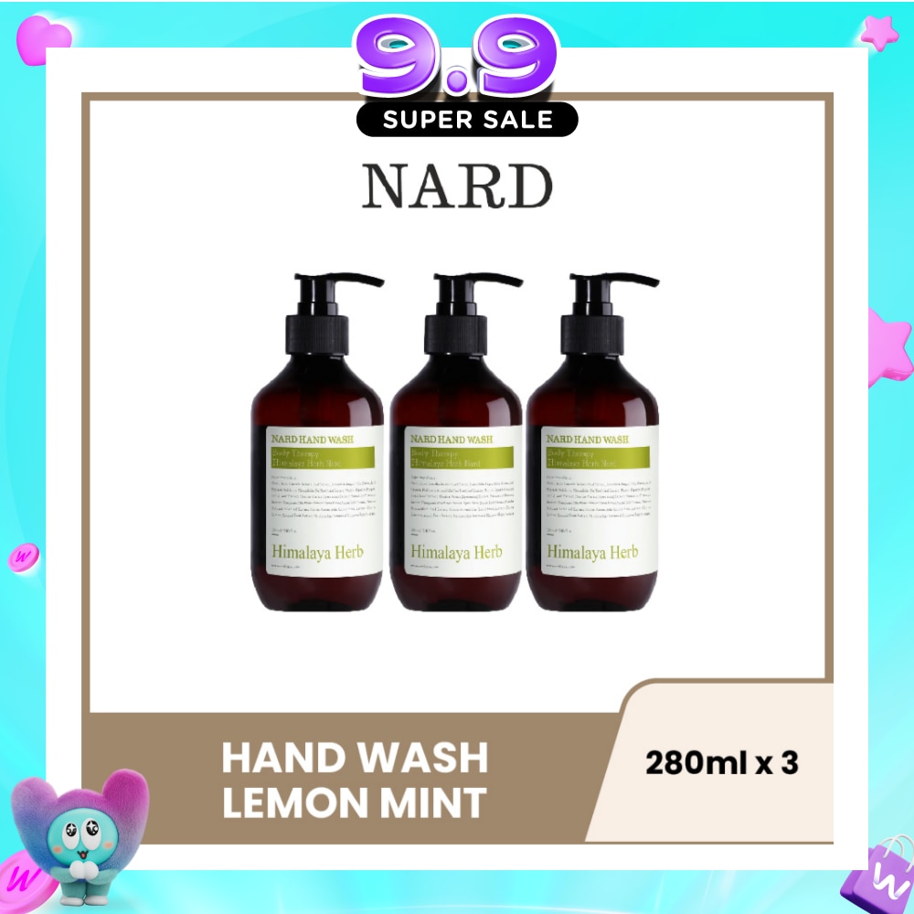 Hand Wash Lemon Mint 280ml x 3s image