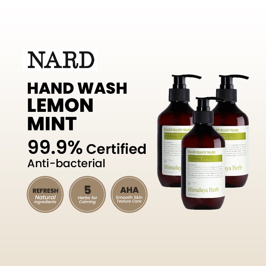 Hand Wash Lemon Mint 280ml x 3s