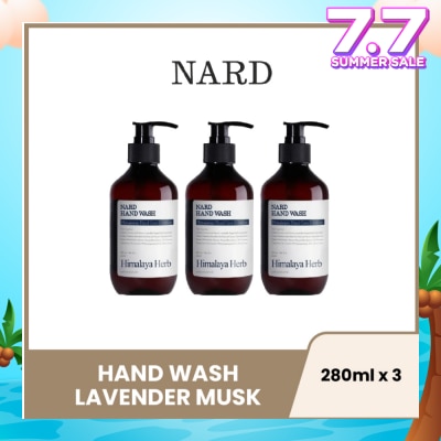 NARD Hand Wash Lavender Musk 280ml x 3s